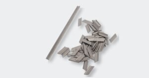 OEM cobalt alloy steam turbine blade strips and erosion shields made to drawing
